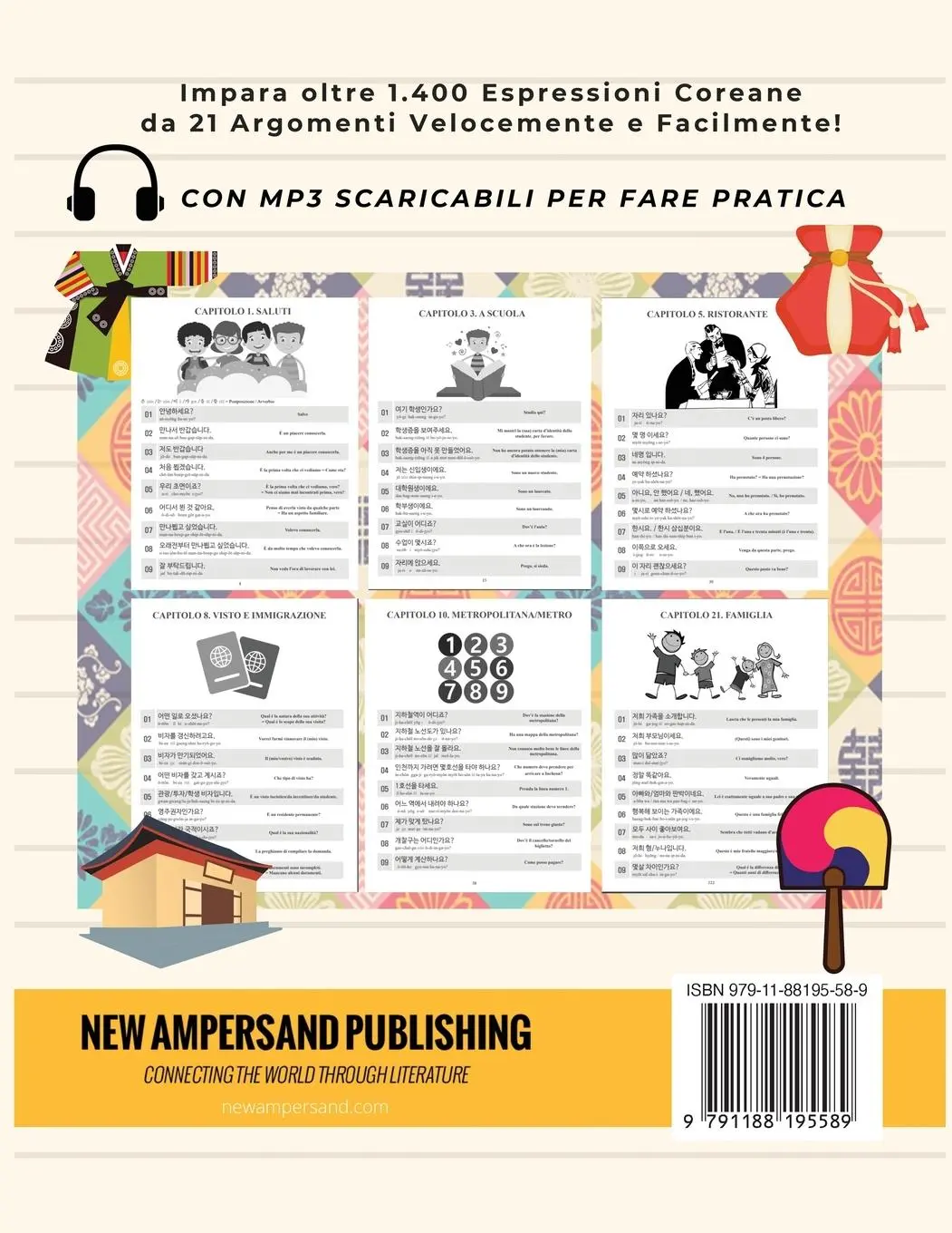 Rückseite: 9791188195589 | PARLIAMO COREANO | Fandom Media | Taschenbuch | Italienisch | 2019