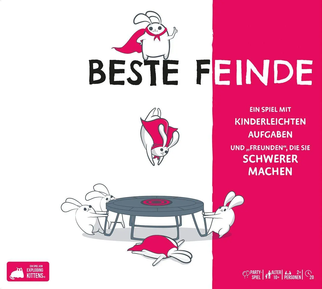Cover: 810083045689 | Beste Feinde | Elan Lee (u. a.) | Spiel | EXKD0036 | Deutsch | 2024