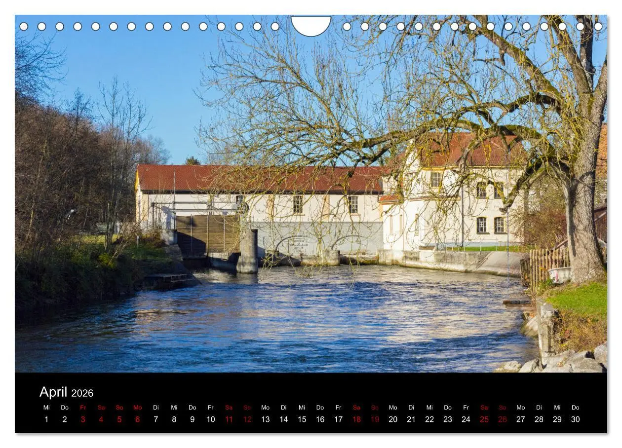 Bild: 9783457895689 | Die Amper - Ansichten eines bayerischen Flusses (Wandkalender 2026...