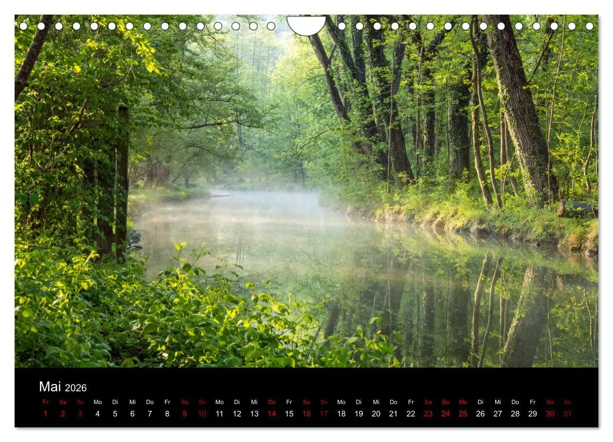 Bild: 9783457895689 | Die Amper - Ansichten eines bayerischen Flusses (Wandkalender 2026...