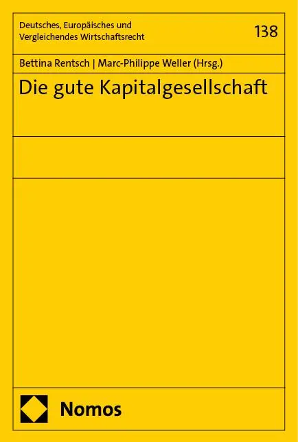 Cover: 9783756015689 | Die gute Kapitalgesellschaft | Bettina Rentsch (u. a.) | Taschenbuch