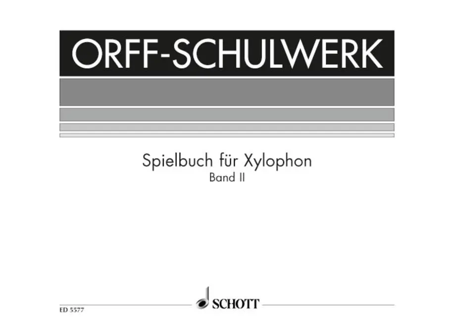Cover: 9783795795689 | SPIELBUCH FUER XYLOPHON 2 | Gunild Keetman | Buch | 28 S. | Deutsch