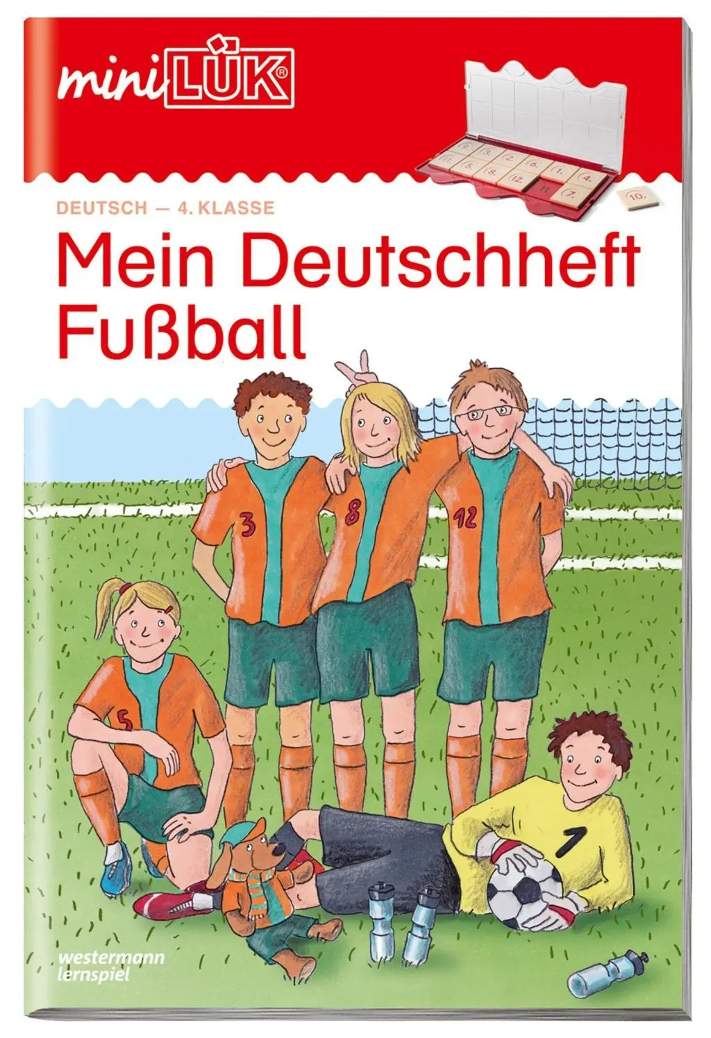 Cover: 9783837745689 | miniLÜK | 4. Klasse - Deutsch Mein Deutschheft Fußball | Heinz Vogel