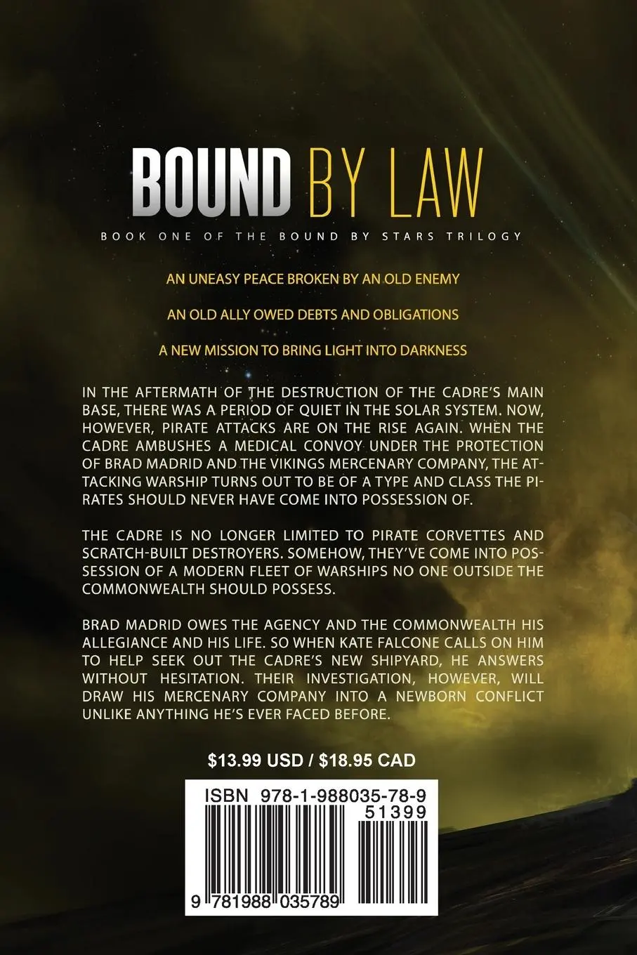 Rückseite: 9781988035789 | Bound by Law | Glynn Stewart (u. a.) | Taschenbuch | Englisch | 2018
