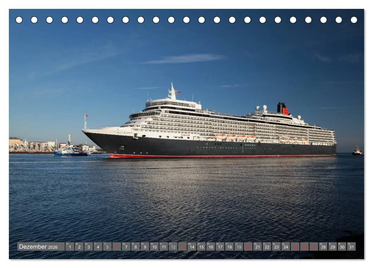 Bild: 9783516045789 | Kreuzfahrt Warnemünde (Tischkalender 2026 DIN A5 quer), CALVENDO...