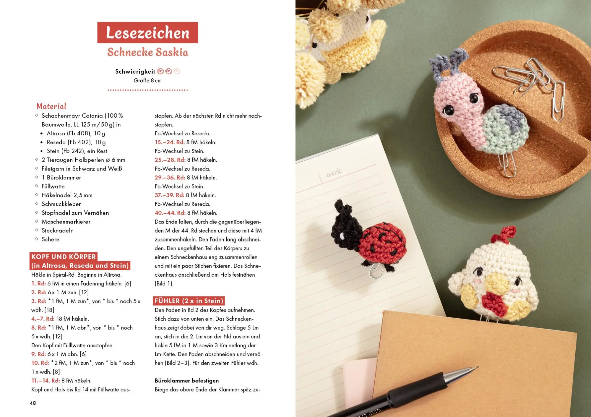 Bild: 9783747405789 | Knuffige Amigurumi für den Schreibtisch | Linda Urbanneck (u. a.)