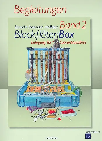 Cover: 9990051735789 | Blockflötenbox Band 2 Klavierbegleitung | Daniel Hellbach