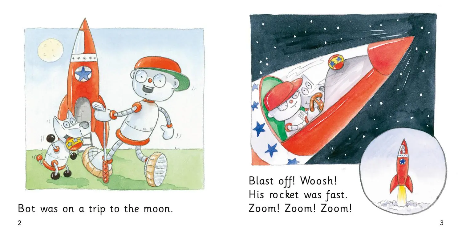 Bild: 9780007235889 | Bot on the Moon | Band 02b/Red B | Shoo Rayner | Taschenbuch | 2006