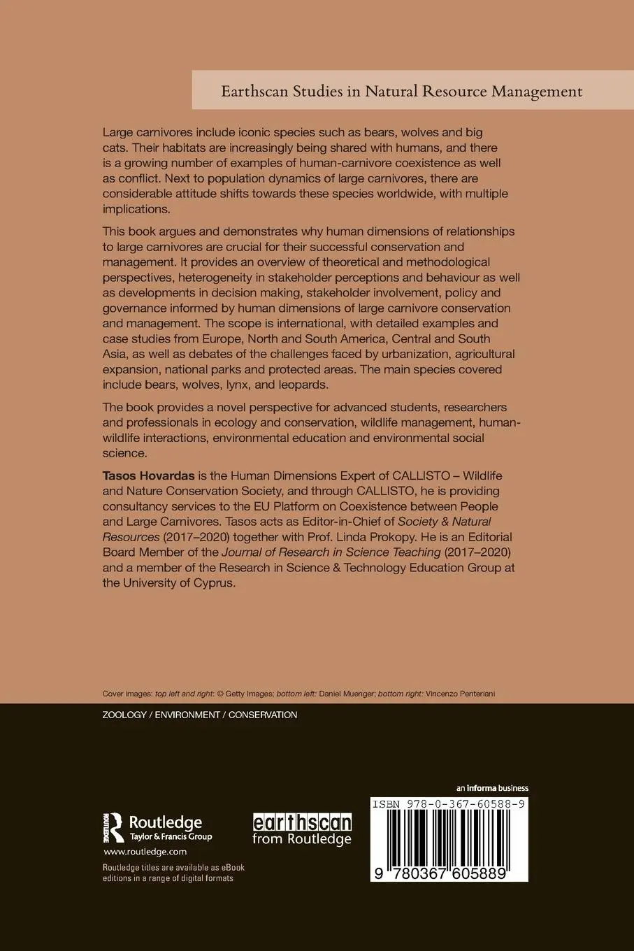 Rückseite: 9780367605889 | Large Carnivore Conservation and Management | Human Dimensions | Buch