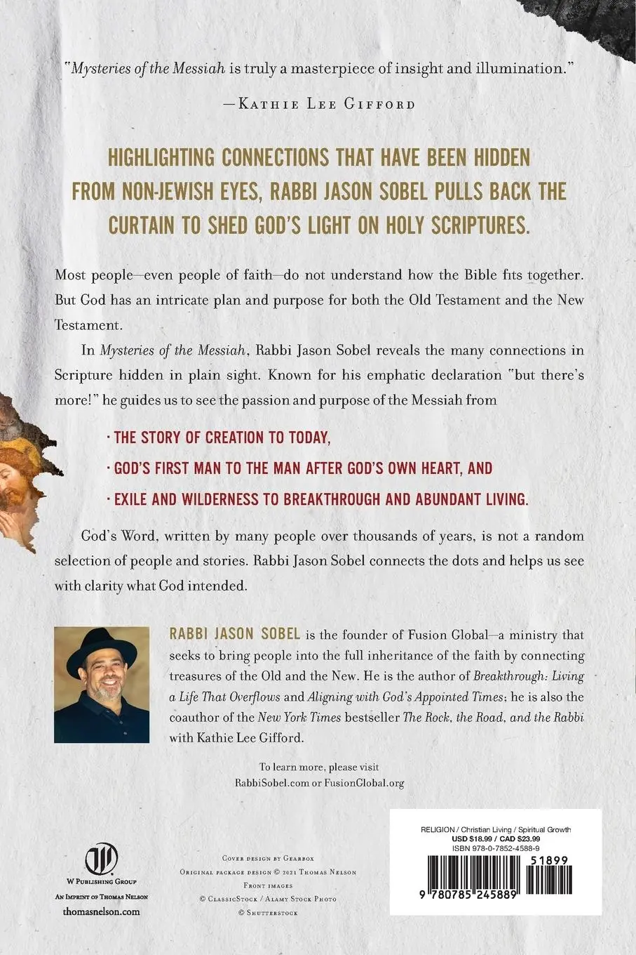 Rückseite: 9780785245889 | Mysteries of the Messiah | Rabbi Jason Sobel | Taschenbuch | Englisch