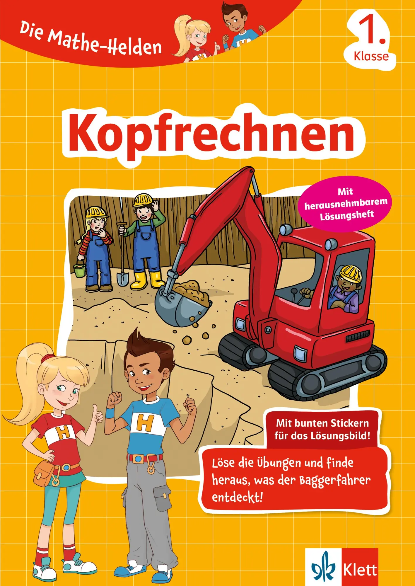 Cover: 9783129495889 | Die Mathe-Helden Kopfrechnen 1. Klasse | Mathematik in der Grundschule