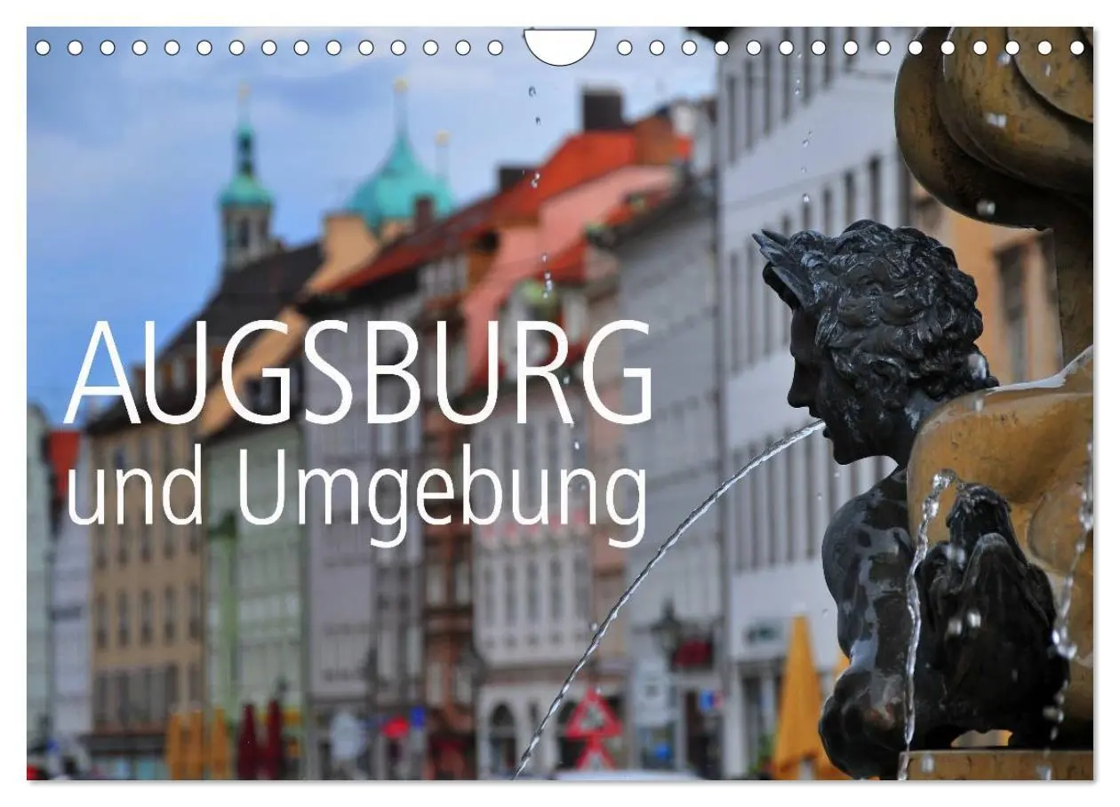 Cover: 9783516105889 | Augsburg und Umgebung (Wandkalender 2026 DIN A4 quer), CALVENDO...