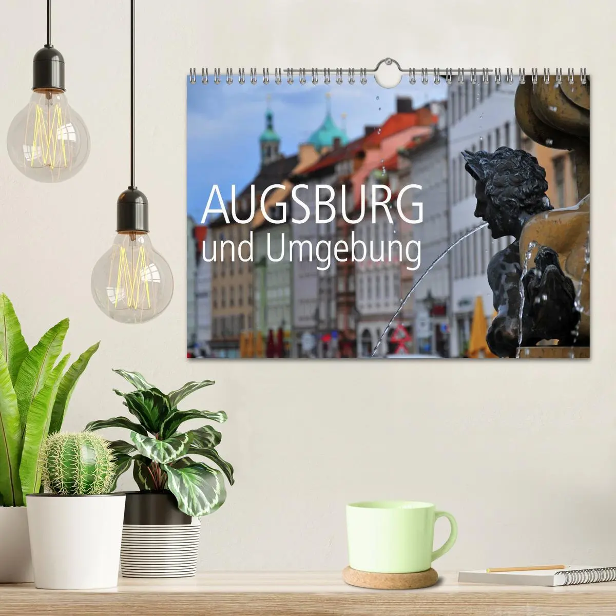 Bild: 9783516105889 | Augsburg und Umgebung (Wandkalender 2026 DIN A4 quer), CALVENDO...