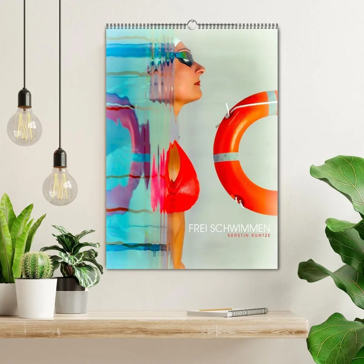 Bild: 9783516725889 | FREI SCHWIMMEN (Wandkalender 2026 DIN A2 hoch), CALVENDO...