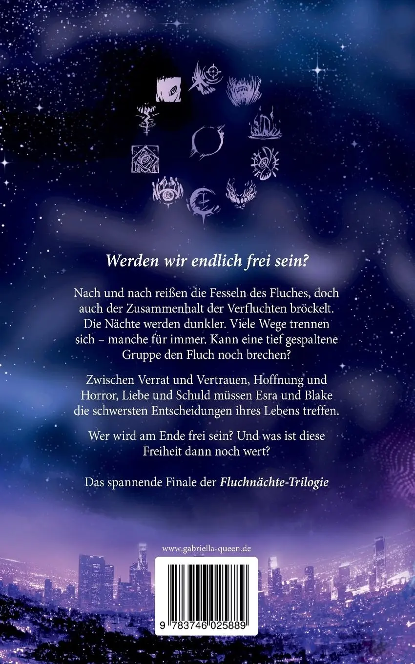 Rückseite: 9783746025889 | Fluchnächte | Verbotene Hoffnung | Gabriella Queen | Taschenbuch