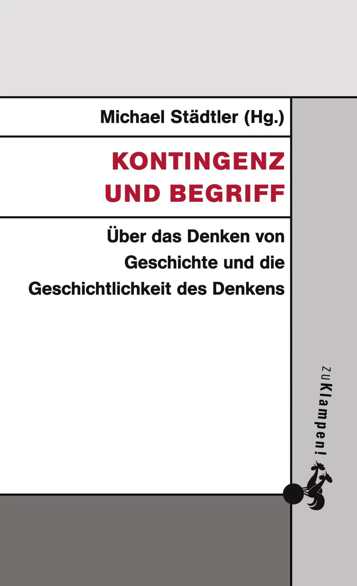 Cover: 9783866745889 | Kontingenz und Begriff | Michael Städtler | Taschenbuch | 148 S.