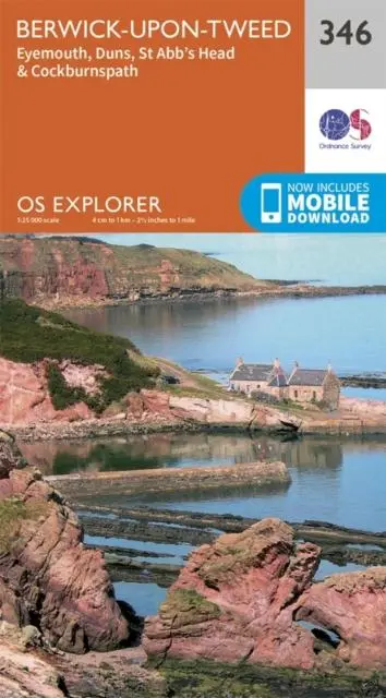Cover: 9780319245989 | Berwick-Upon-Tweed | Ordnance Survey | (Land-)Karte | Karte/Landkarte