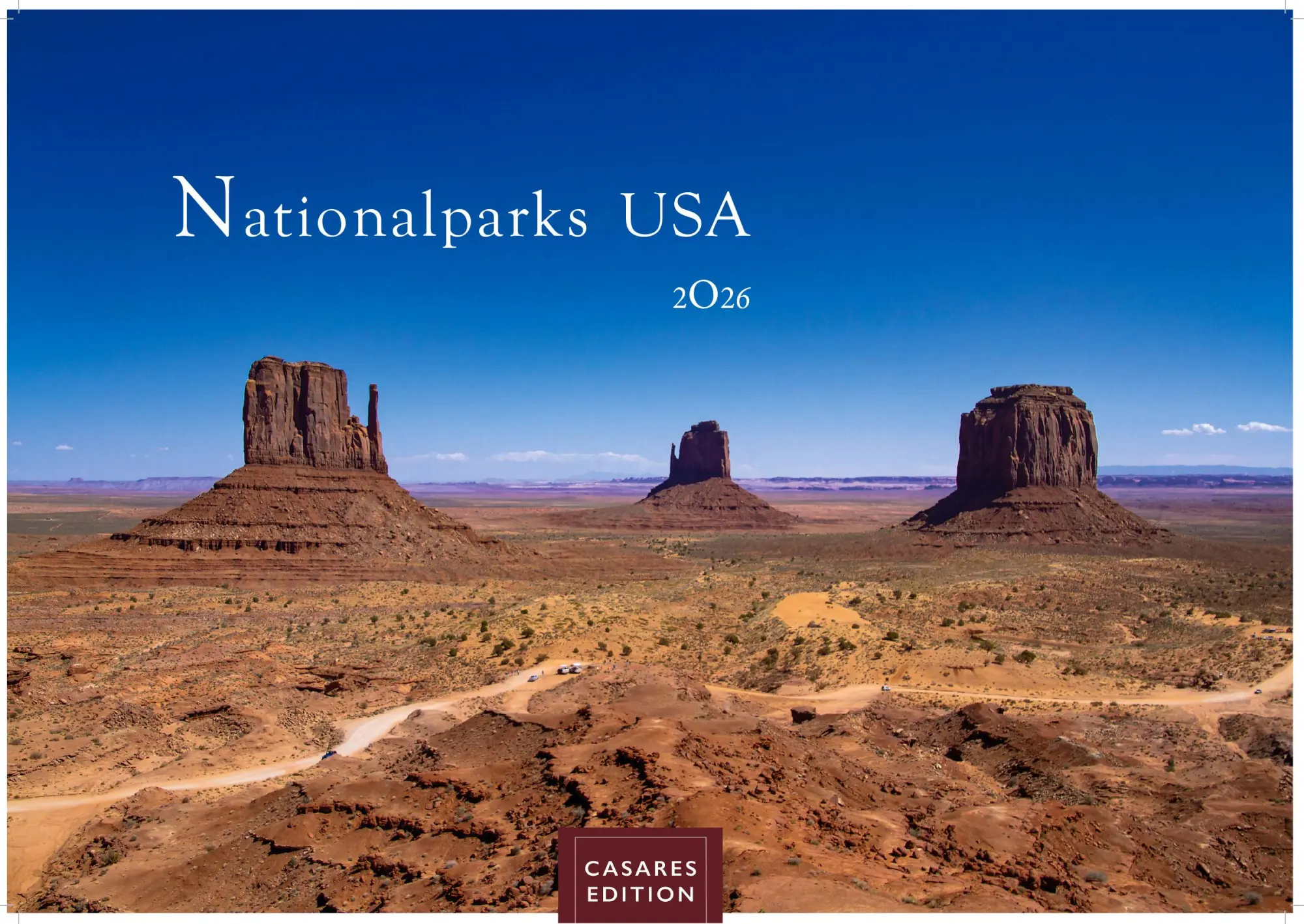 Cover: 9781835245989 | Nationalparks USA 2026 L 35x50cm | Kalender | 14 S. | Deutsch | 2026