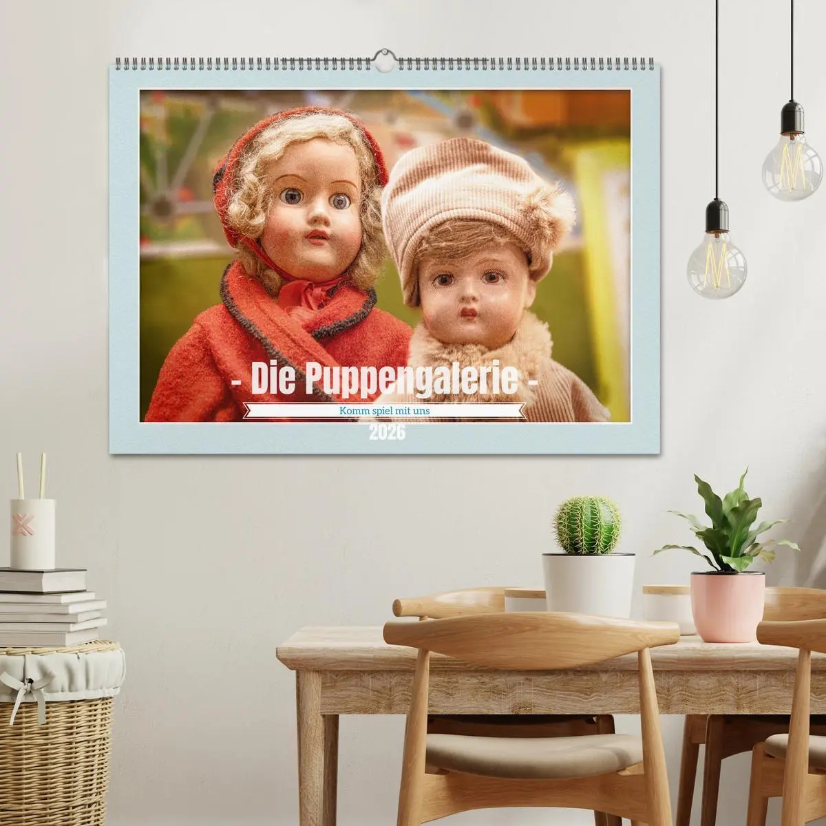Bild: 9783457555989 | Die Puppengalerie (Wandkalender 2026 DIN A2 quer), CALVENDO...