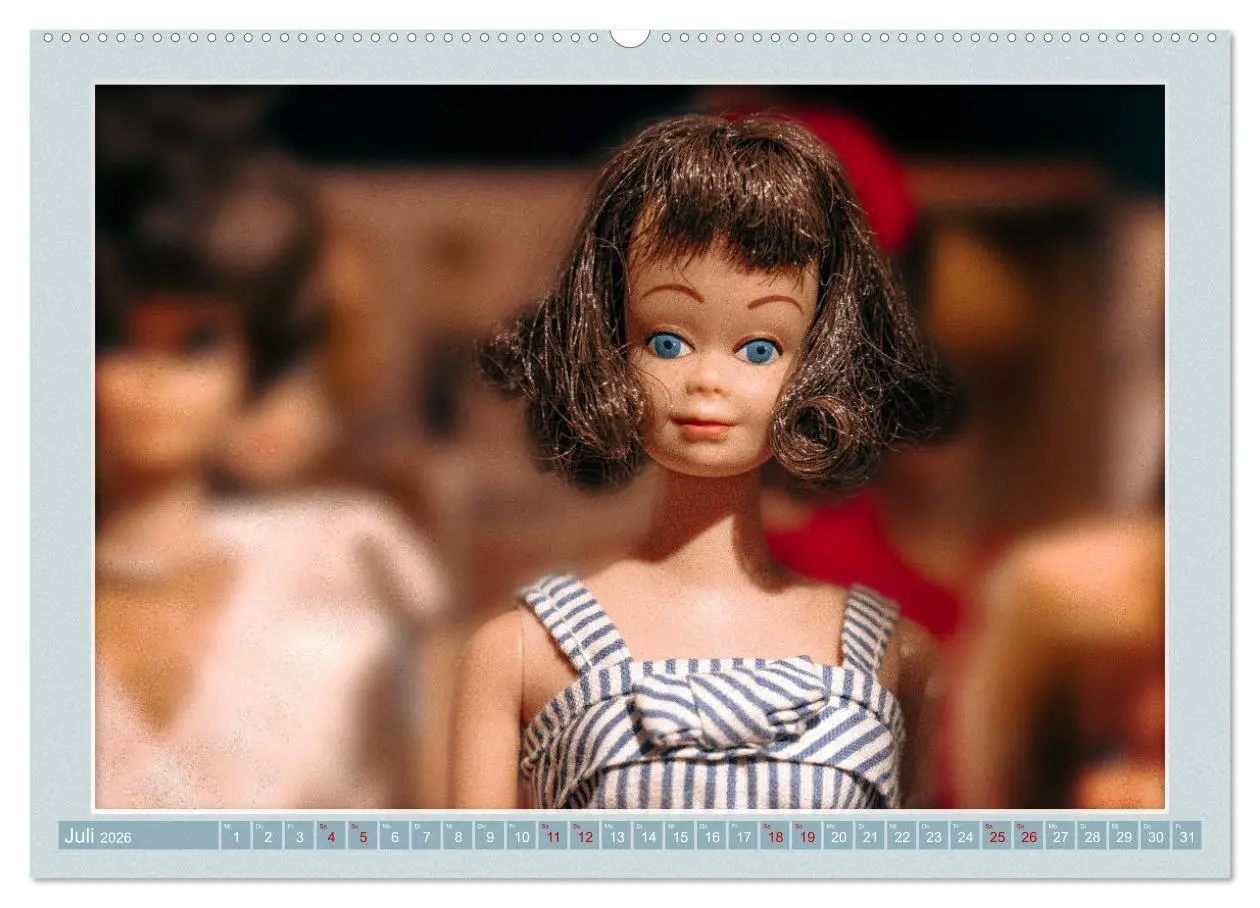 Bild: 9783457555989 | Die Puppengalerie (Wandkalender 2026 DIN A2 quer), CALVENDO...