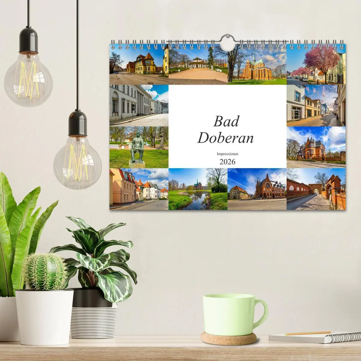 Bild: 9783457795989 | Bad Doberan Impressionen (Wandkalender 2026 DIN A4 quer), CALVENDO...