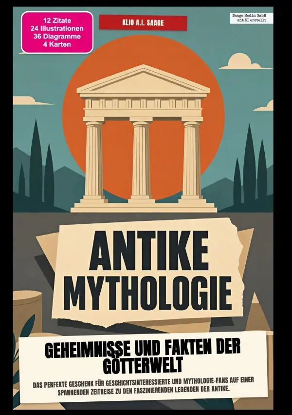 Cover: 9783565605989 | Antike Mythologie: Geheimnisse und Fakten der Götterwelt | Saage