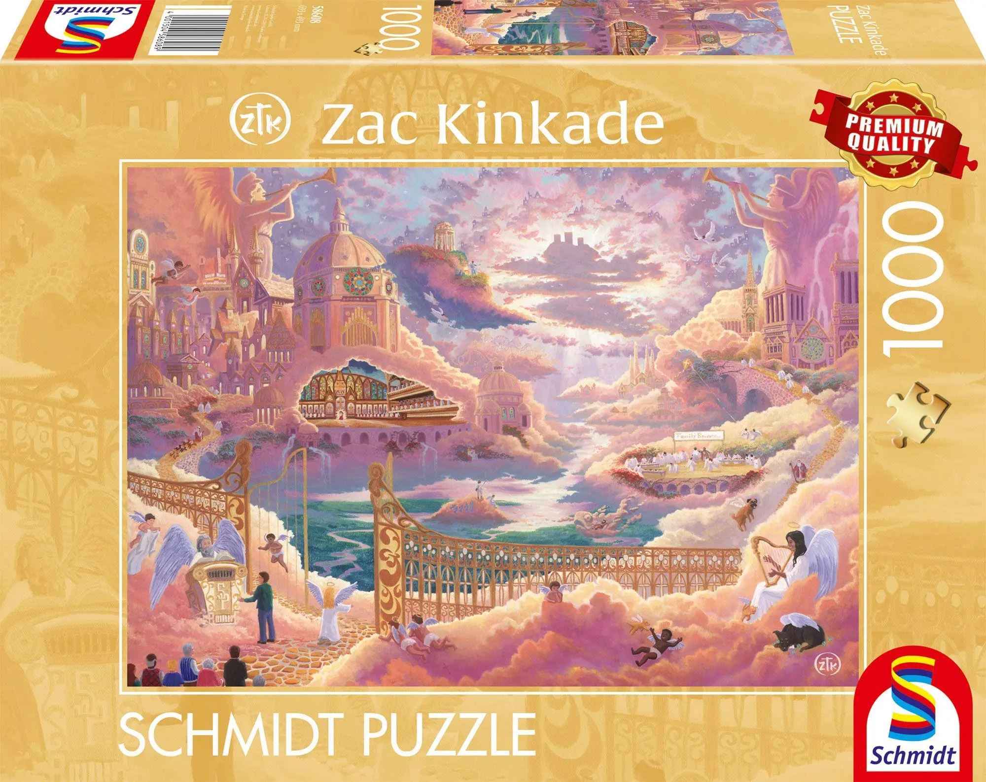 Cover: 4001504586089 | Himmelreich | Puzzle Zac Kinkade 1000 Teile | Spiel | 58608 | Deutsch