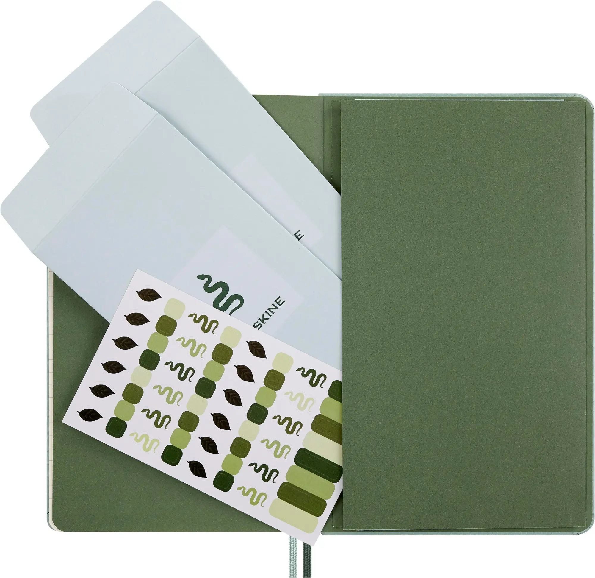 Bild: 8056999276089 | Moleskine Das Jahr der Schlange Blätter Notizbuch, L/A5, fester...