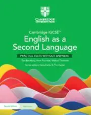 Cover: 9781009166089 | Cambridge Igcse(tm) English as a Second Language Practice Tests...