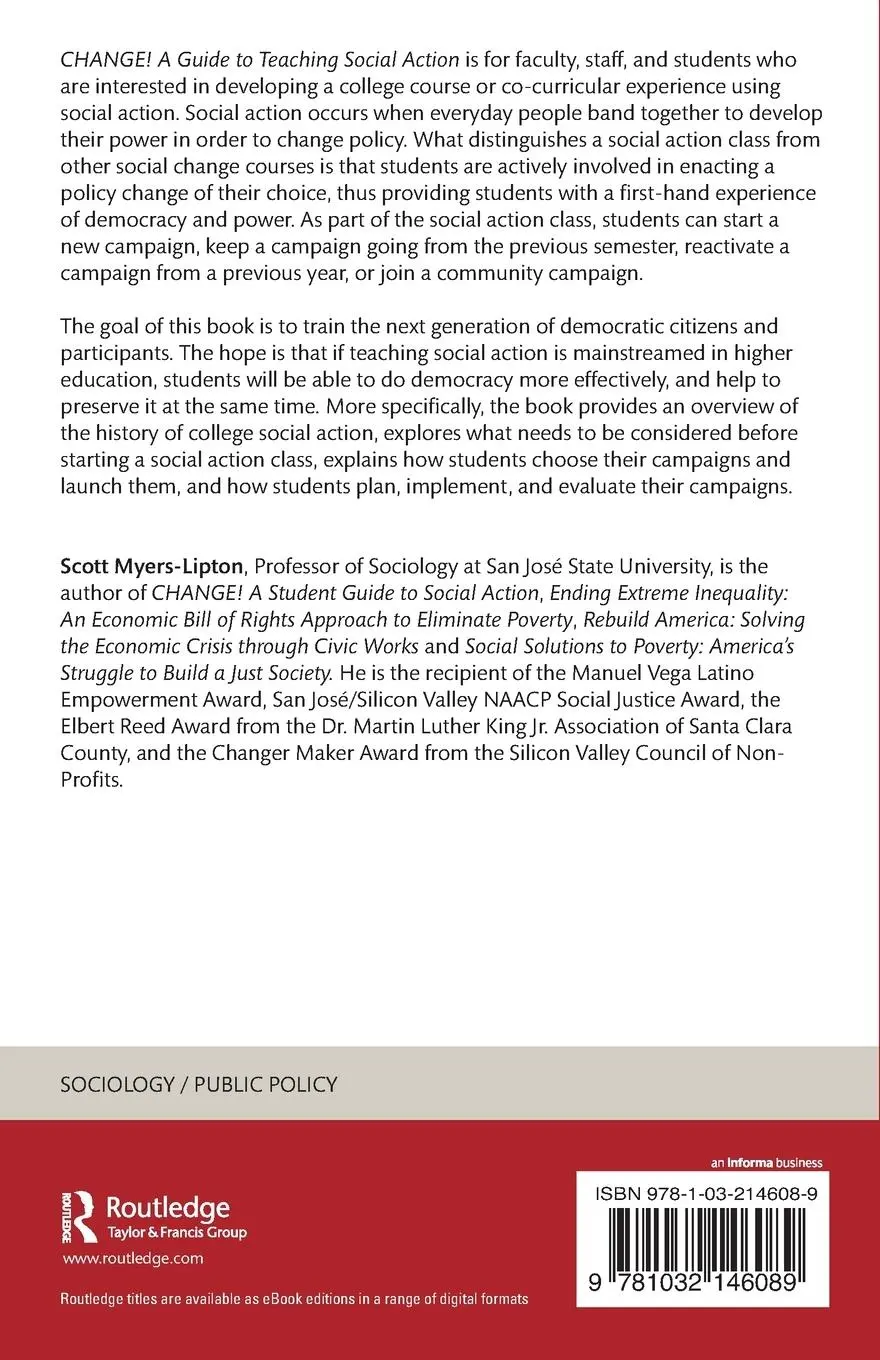 Rückseite: 9781032146089 | CHANGE! | A Guide to Teaching Social Action | Scott Myers-Lipton