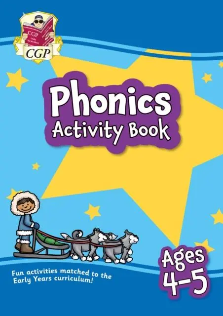 Cover: 9781789086089 | Phonics Activity Book for Ages 4-5 (Reception) | Cgp Books | Buch