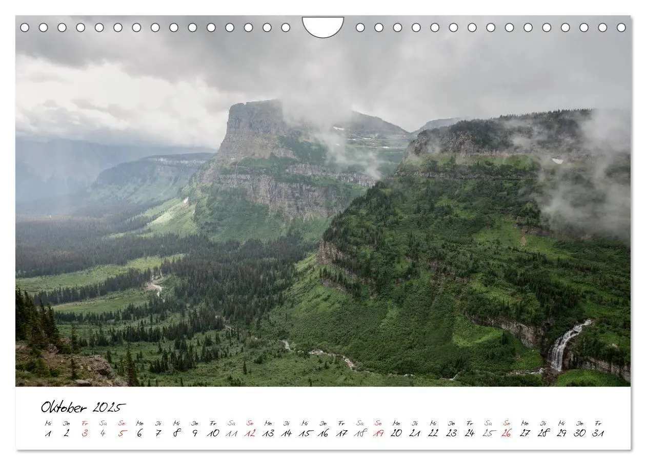 Bild: 9783435666089 | Glacier National Park Montana - USA (Wandkalender 2025 DIN A4...