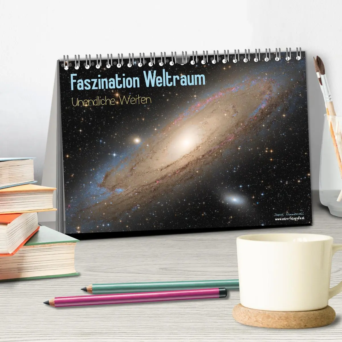 Bild: 9783457446089 | Faszination Weltraum - unendliche Weiten (Tischkalender 2026 DIN A5...