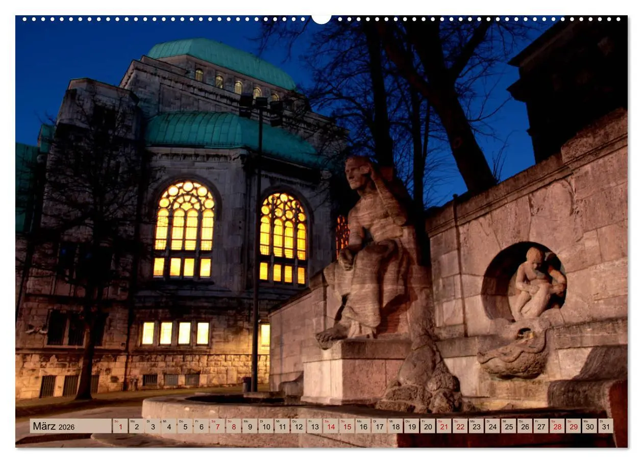 Bild: 9783457756089 | Essen Lichter der Nacht (hochwertiger Premium Wandkalender 2026 DIN...