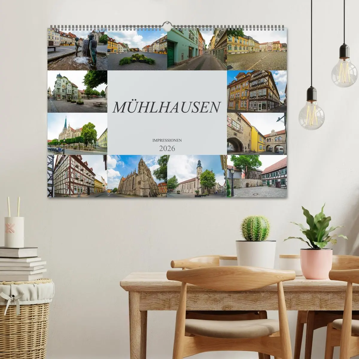 Bild: 9783457826089 | Mühlhausen Impressionen (Wandkalender 2026 DIN A2 quer), CALVENDO...