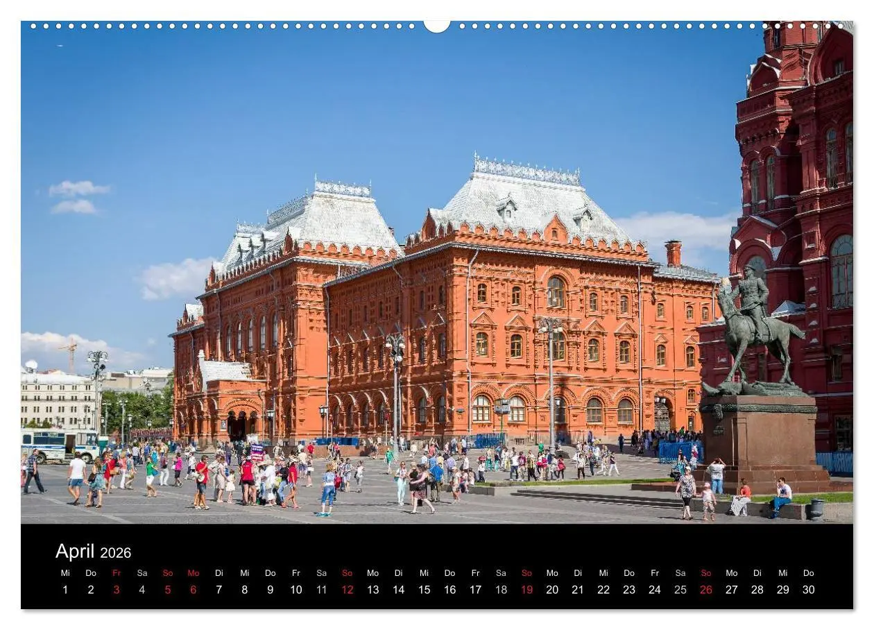 Bild: 9783516086089 | Moskau 2026 (hochwertiger Premium Wandkalender 2026 DIN A2 quer),...