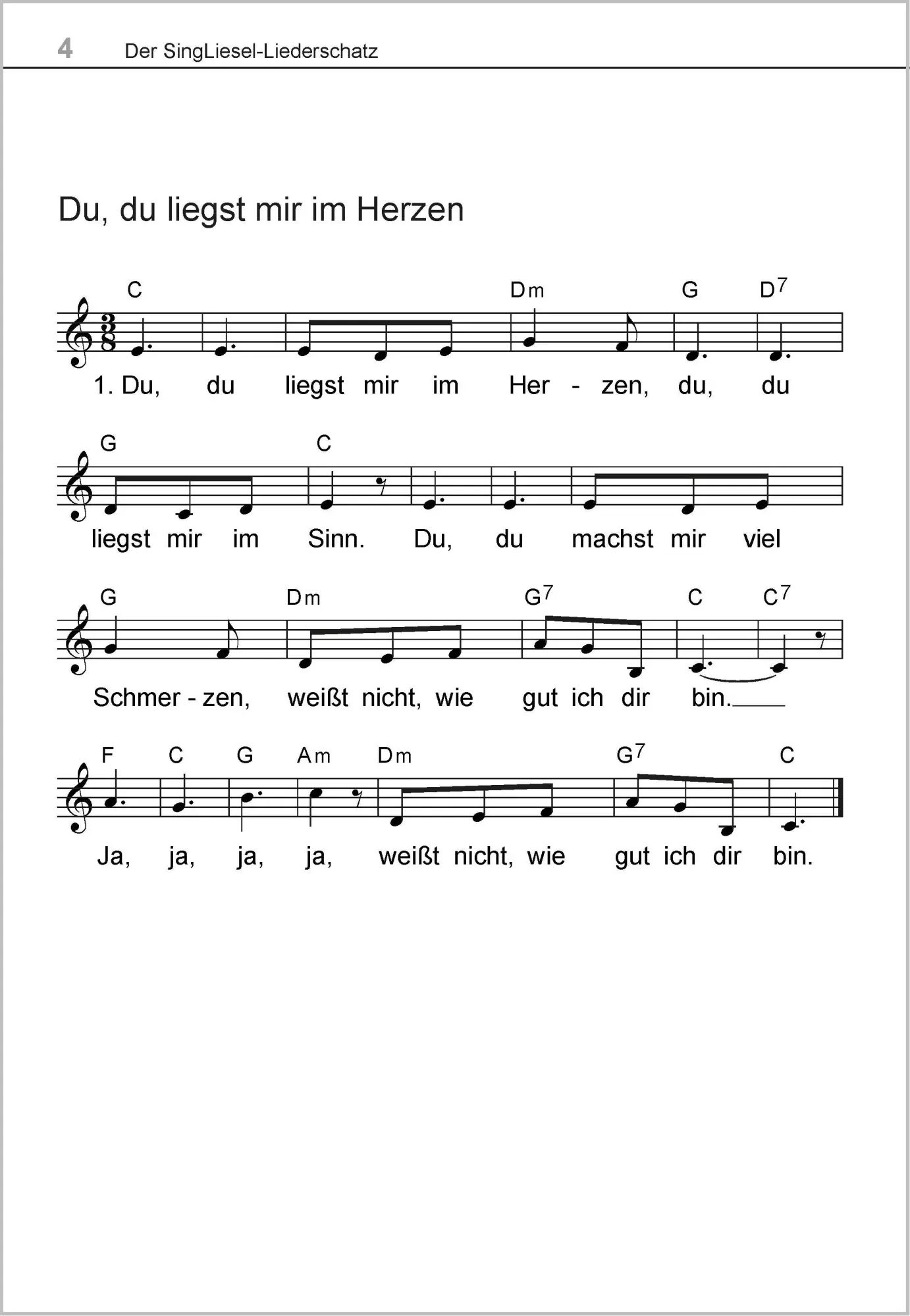 Bild: 9783948106089 | Die schönsten Liebeslieder. Das Liederbuch im Großdruck für...
