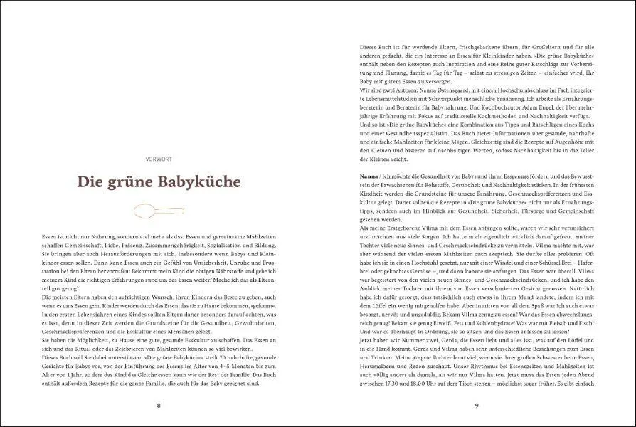 Bild: 9783959616089 | Die grüne Babyküche | Nanna Østensgaard (u. a.) | Buch | 192 S. | 2021