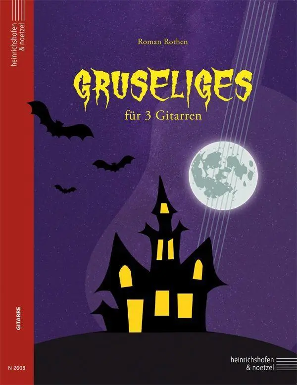 Cover: 9790204426089 | Gruseliges für 3 Gitarren, Spielpartitur | Roman Rothen | Taschenbuch