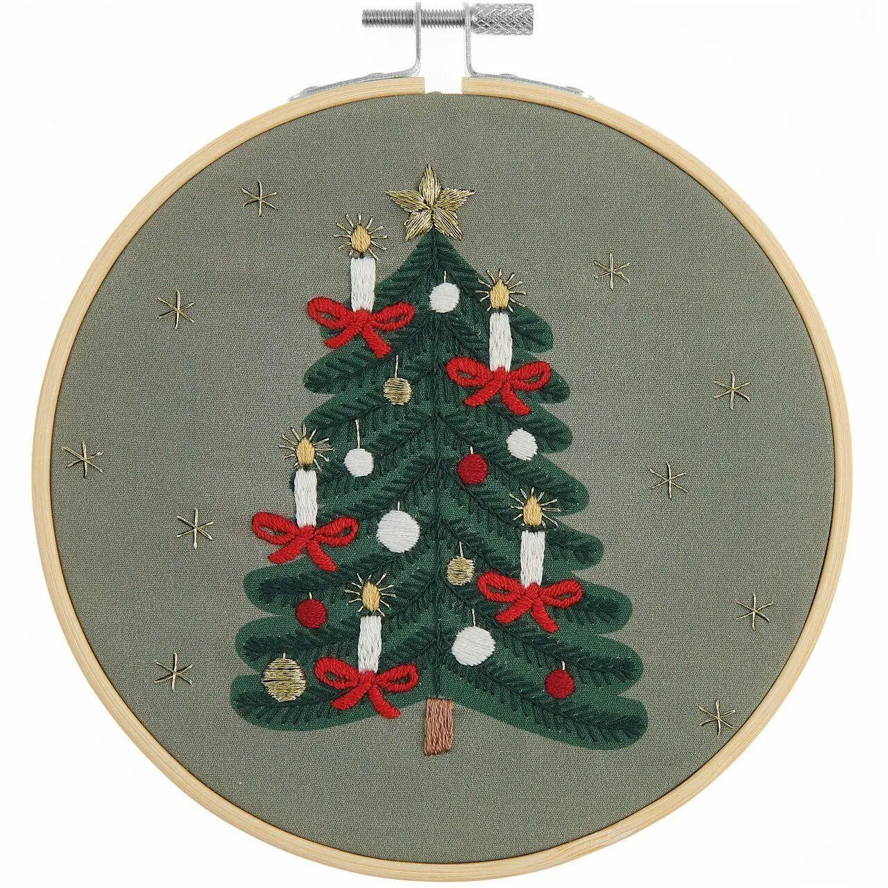 Stickpackung Vorgezeichnet, Weihnachtsbaum