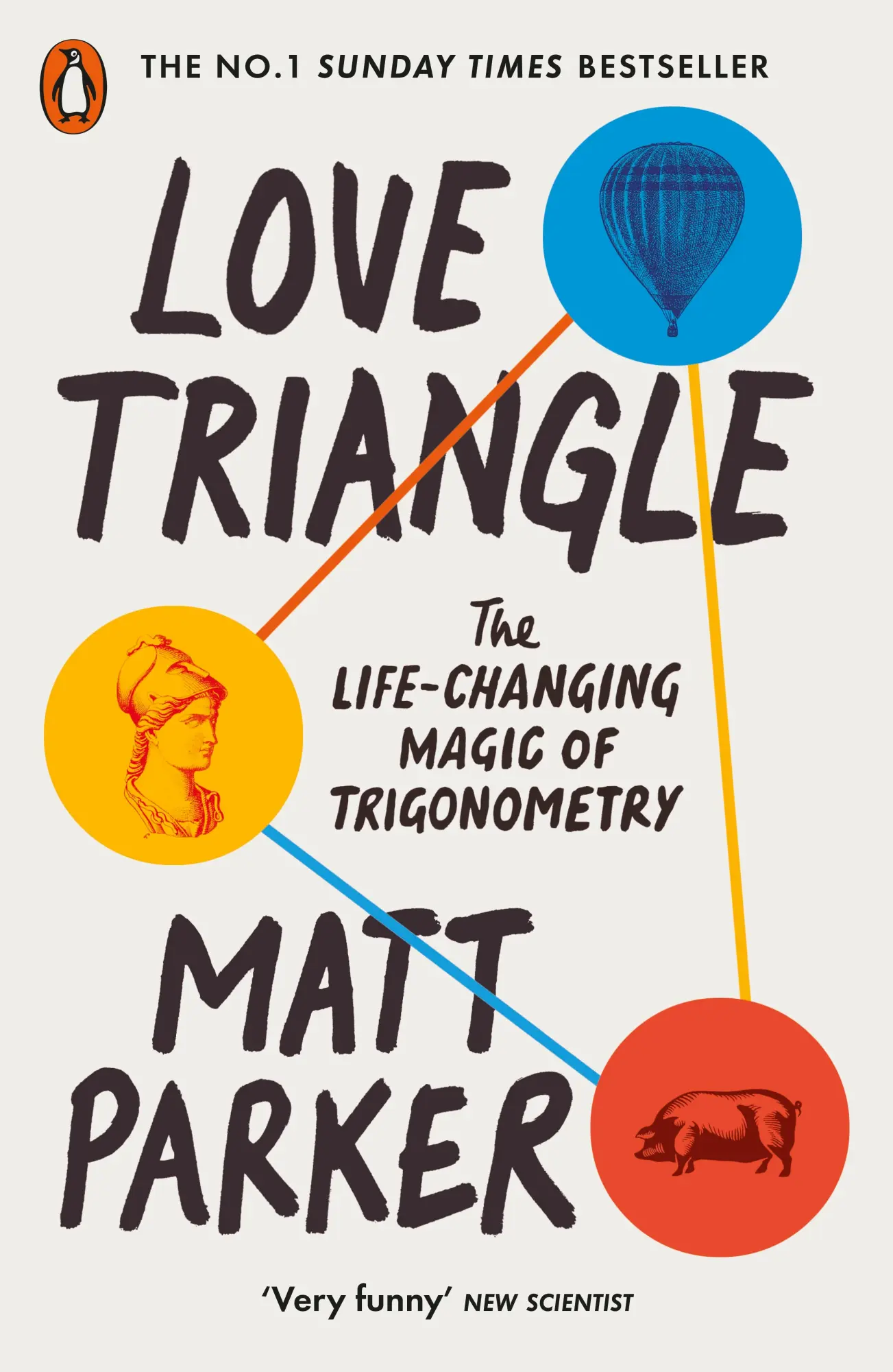 Cover: 9780141996189 | Love Triangle | The Life-changing Magic of Trigonometry | Matt Parker