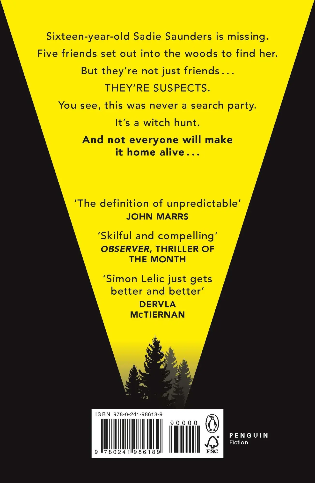 Rückseite: 9780241986189 | The Search Party | Simon Lelic | Taschenbuch | 352 S. | Englisch