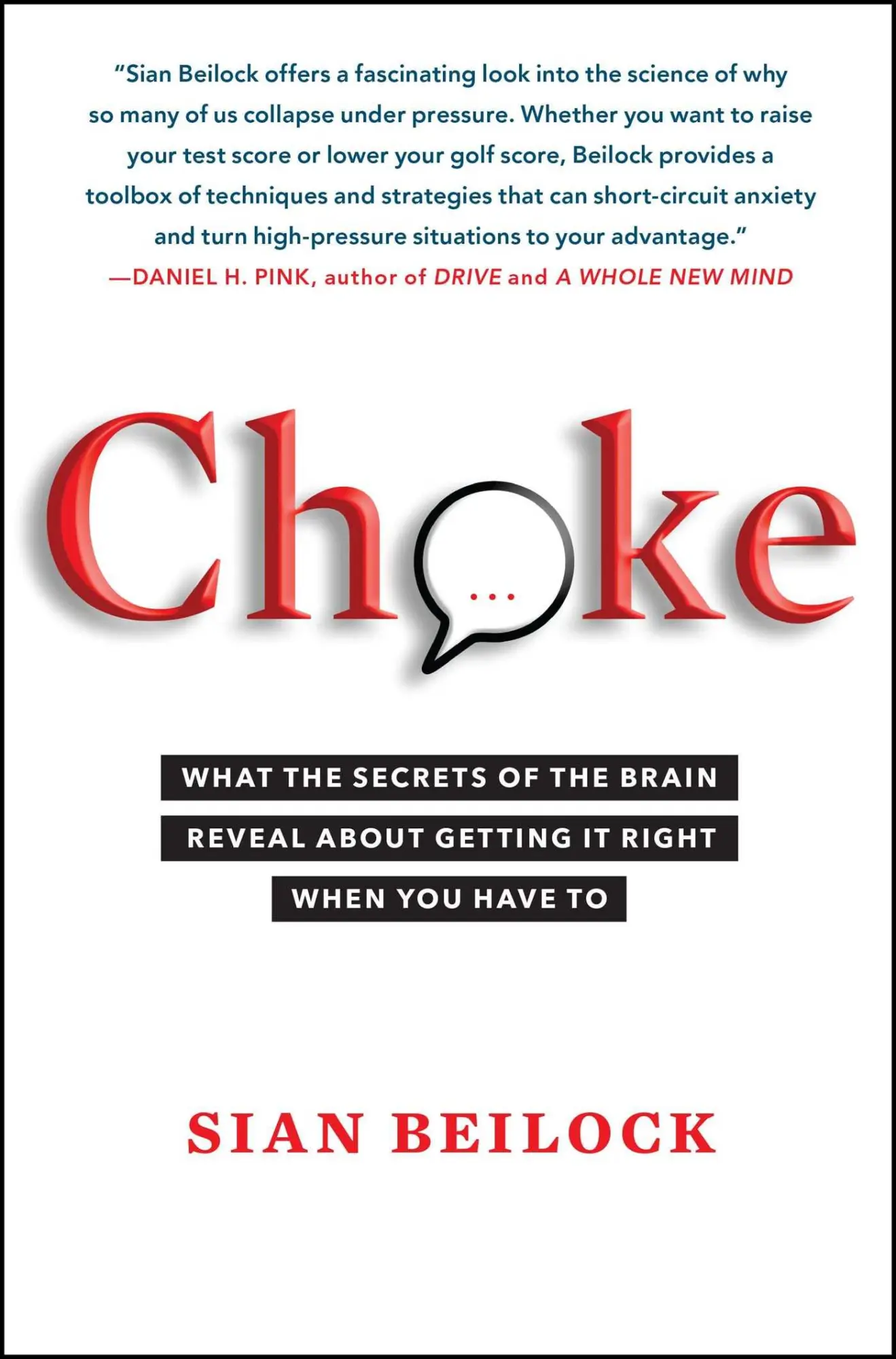 Cover: 9781416596189 | Choke | Sian Beilock | Taschenbuch | Kartoniert / Broschiert | 2011