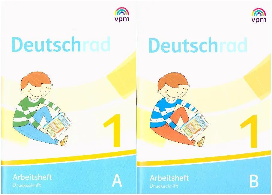 Cover: 9783120116189 | Deutschrad 1. Arbeitsheft und Buchstabenheft Druckschrift (Paket)....