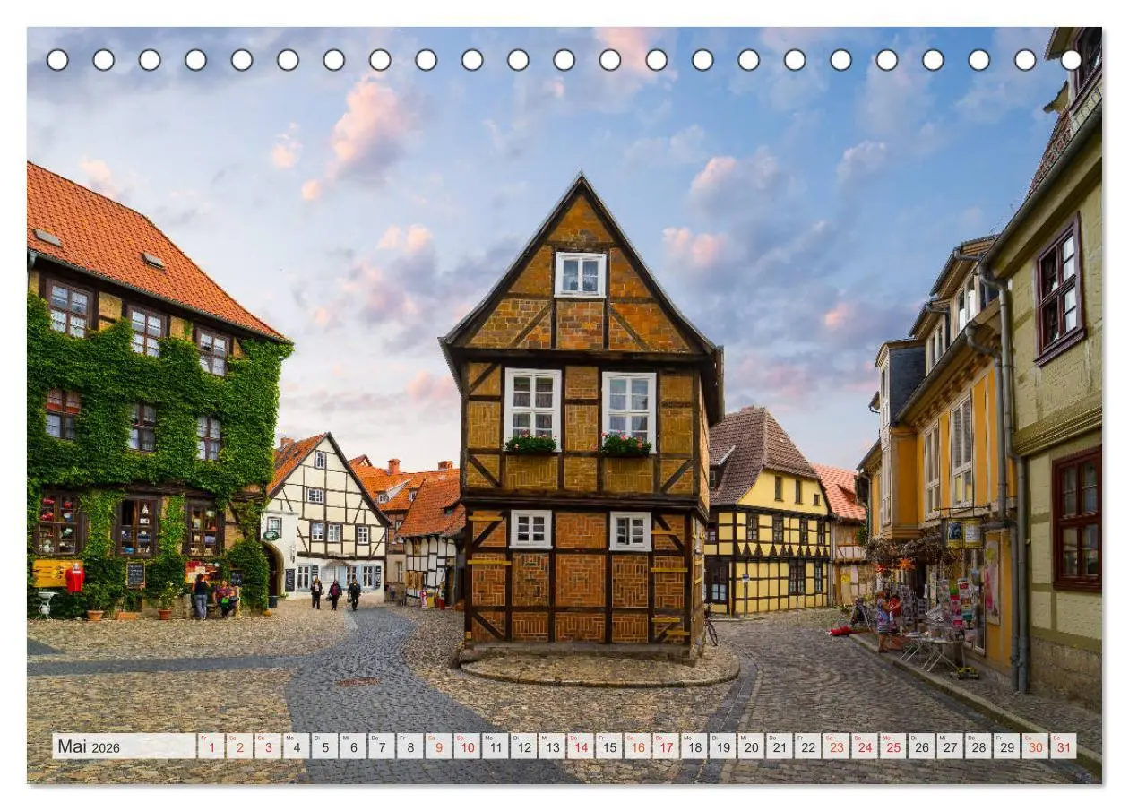 Bild: 9783457816189 | Quedlinburg Impressionen (Tischkalender 2026 DIN A5 quer), CALVENDO...
