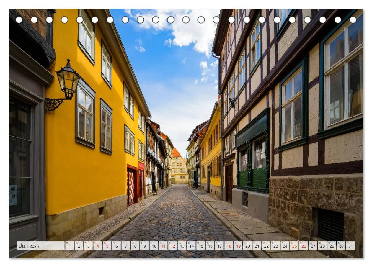 Bild: 9783457816189 | Quedlinburg Impressionen (Tischkalender 2026 DIN A5 quer), CALVENDO...