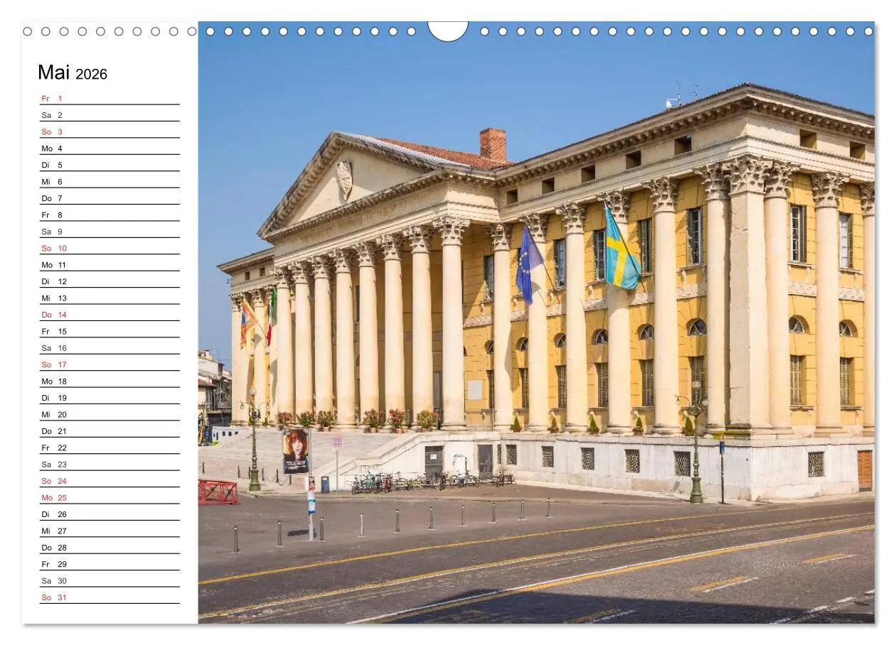 Bild: 9783457986189 | VERONA Historisches Stadtherz (Wandkalender 2026 DIN A3 quer),...