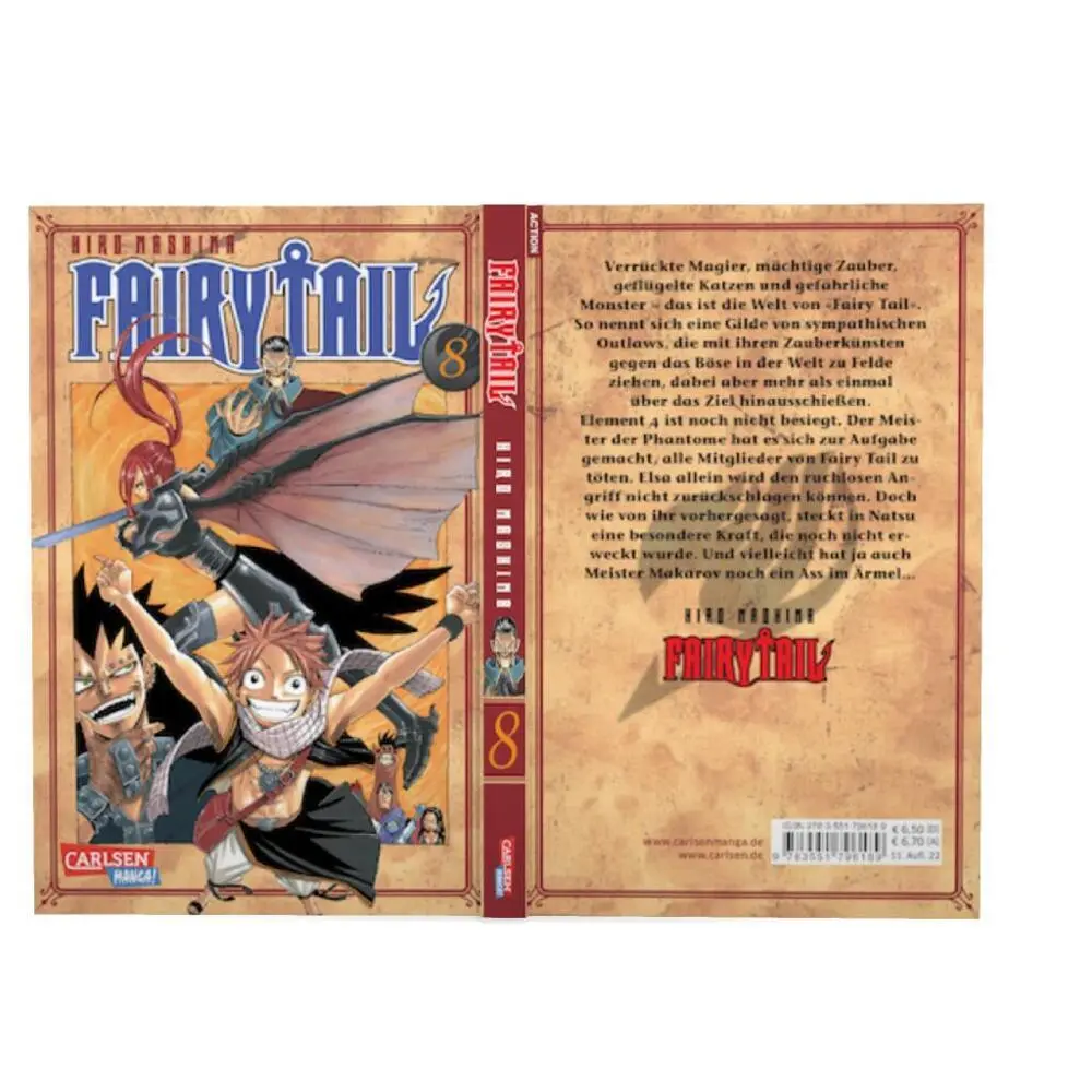 Bild: 9783551796189 | Fairy Tail. Bd.8 | Hiro Mashima | Taschenbuch | 192 S. | Deutsch