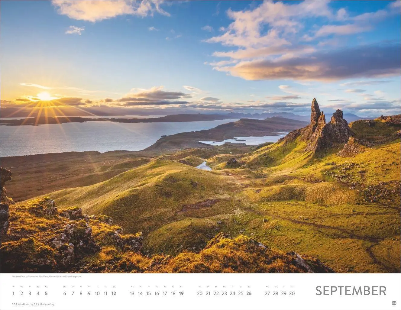 Bild: 9783756416189 | Sonnenzauber Posterkalender 2027 | Heye | Kalender | Spiralbindung