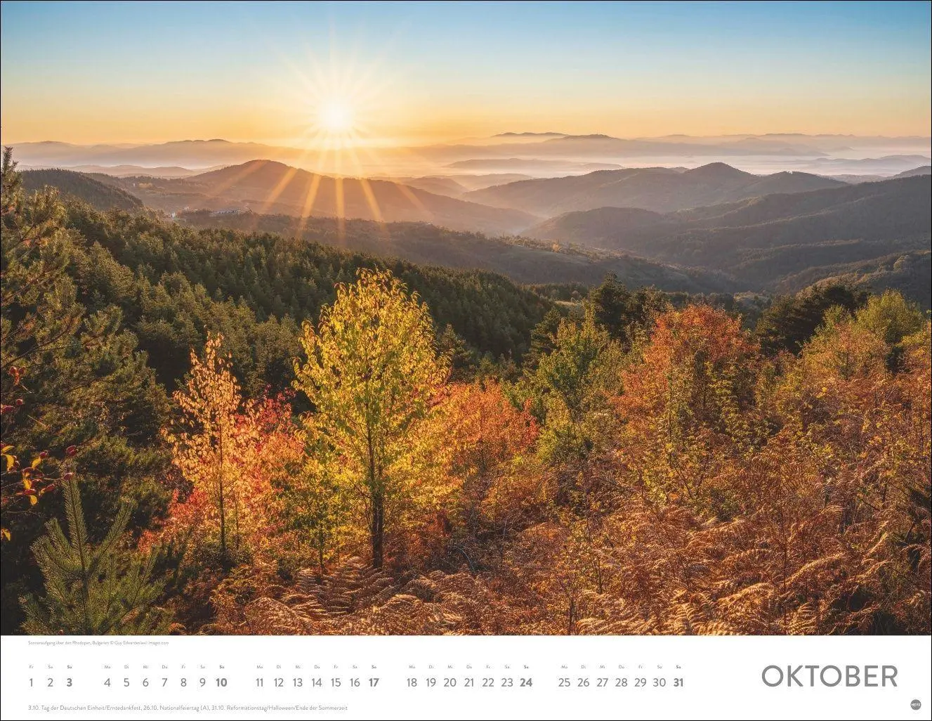 Bild: 9783756416189 | Sonnenzauber Posterkalender 2027 | Heye | Kalender | Spiralbindung